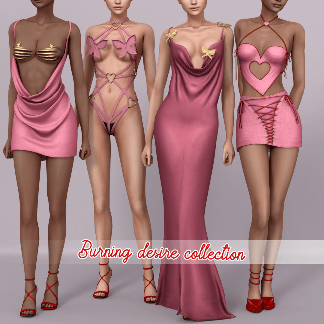 Коллекция одежды Burning desire